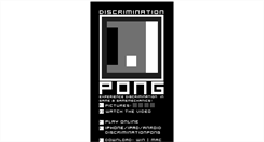 Desktop Screenshot of discriminationpong.and-or.ch